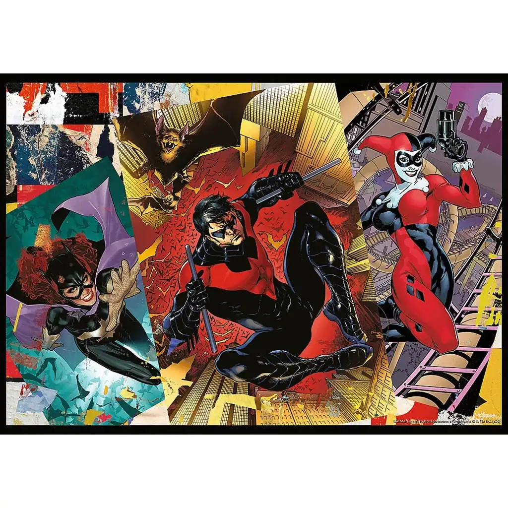 imagen de Batman Héroes y Villanos de Gotham Puzzle de 4x250 piezas - Trefl 3