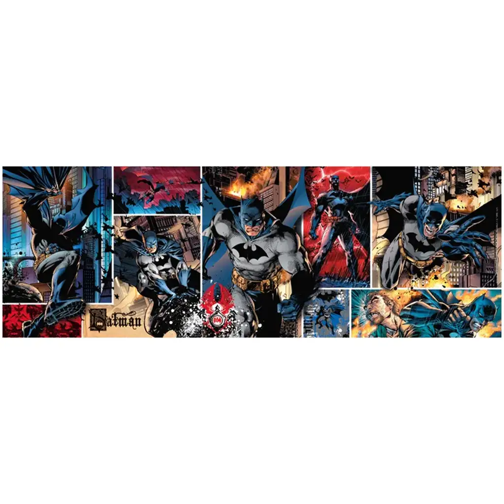 imagen de Batman rompecabezas panorámico de 1000 piezas con póster - Clementoni 2
