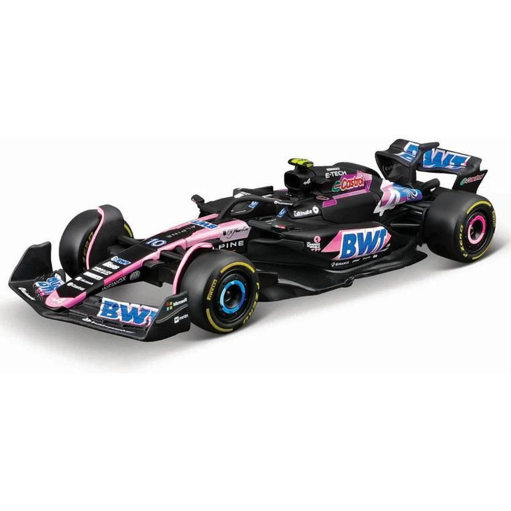 imagen de Bburago: BWT Alpine F1 Team A524 (2024) coche de carrera de metal modelo 1/43 (Pierre Gasly #10) 2