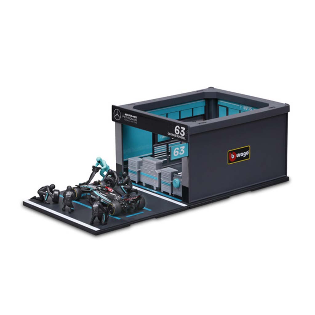 imagen de Bburago: Coche de carrera F1 1/43 - MB AMG W15 E Performance box 3