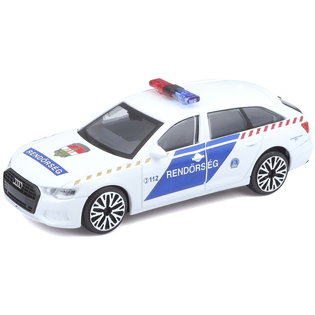 imagen de Bburago: Coche de Policía Húngaro Audi A6 Avant 1:43 1