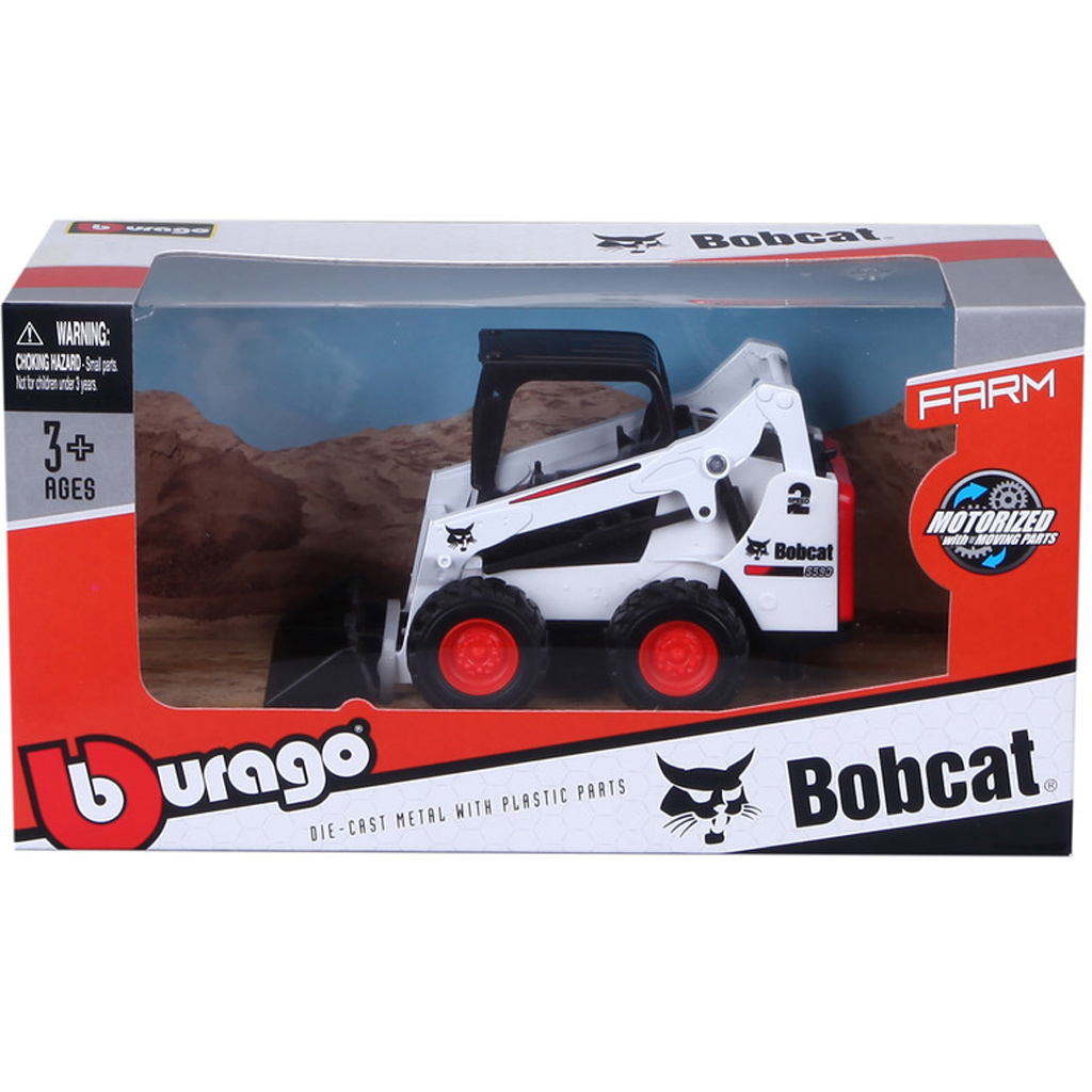 imagen de Bburago: Excavadora Bobcat - 10cm 2