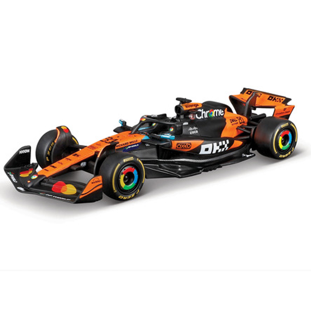 imagen de Bburago: McLaren MCL39 (2025) coche de carreras F1 modelo de metal 1/43 (Oscar Piastri #81) 1