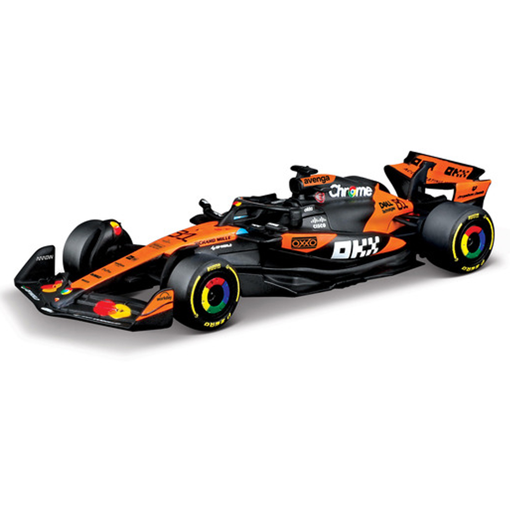 imagen de Bburago: McLaren MCL39 Piastri F1 (2025) coche de carreras modelo de metal 1/64 (Oscar Piastri #81) 1