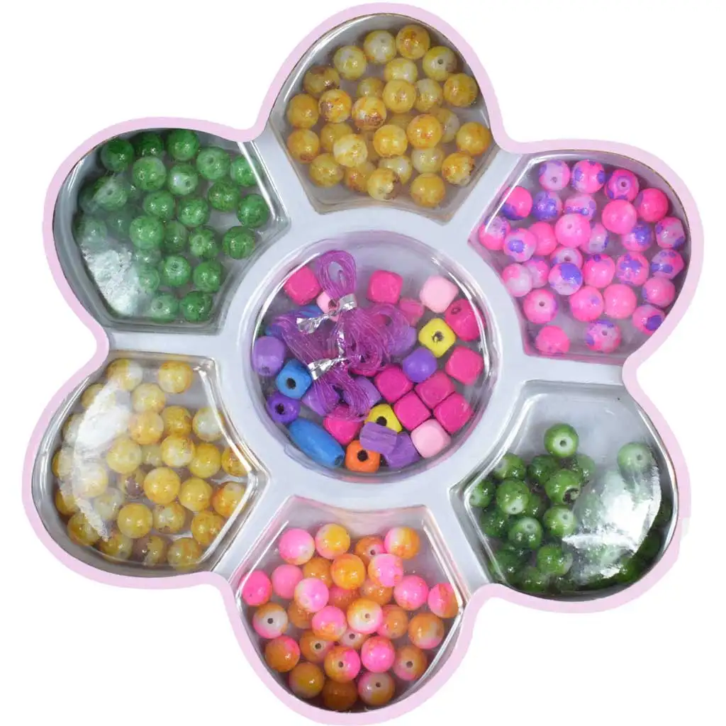 imagen de Beads Series: Set de creación de joyas 100+ cuentas y hilo 2