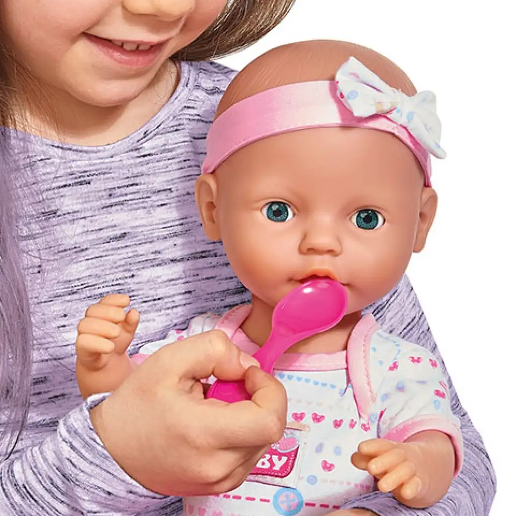 imagen de Bebé New Born con accesorios que orina 43cm - Simba Toys 4