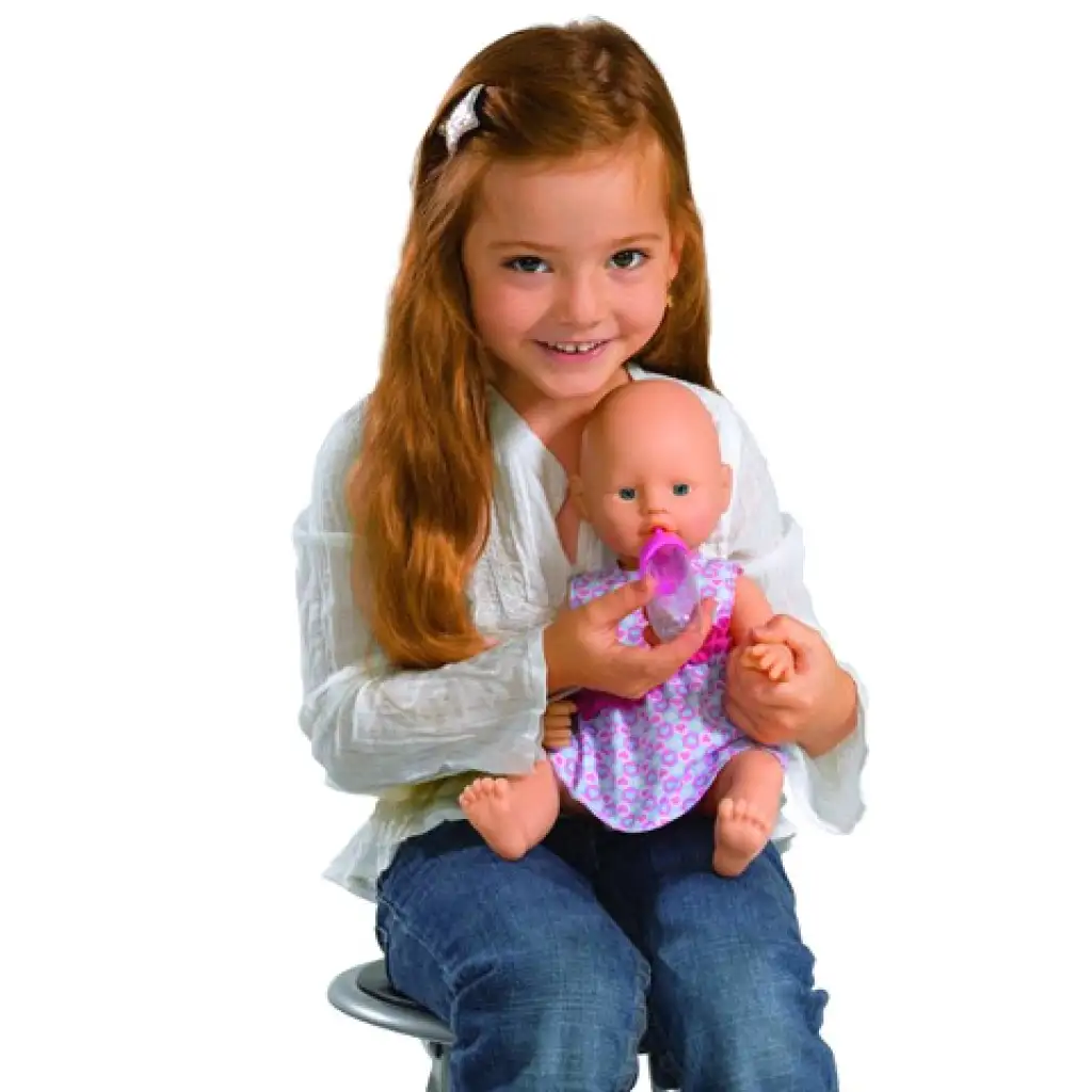imagen de Bebé recién nacido muñeca que hace pis con accesorios 38cm - Simba Toys 3