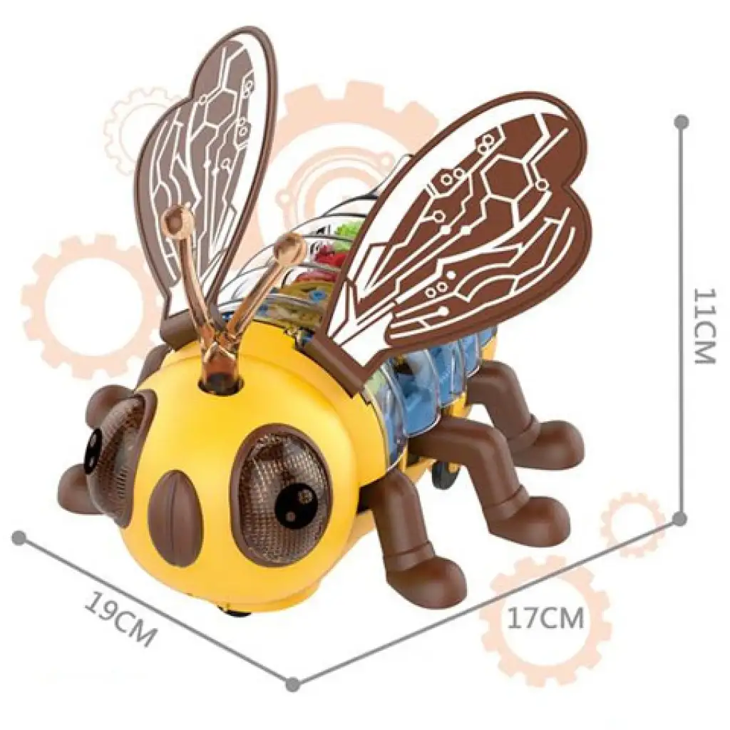 imagen de Bee la feliz abeja con luz y función de movimiento 17cm 2