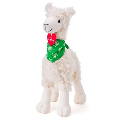 imagen de Bella llama de peluche 35cm - Lumpin 1
