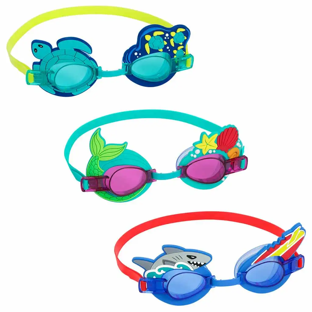 imagen de Bestway: Aqua Pals™ gafas de natación con animales marinos en tres versiones 1ud 1