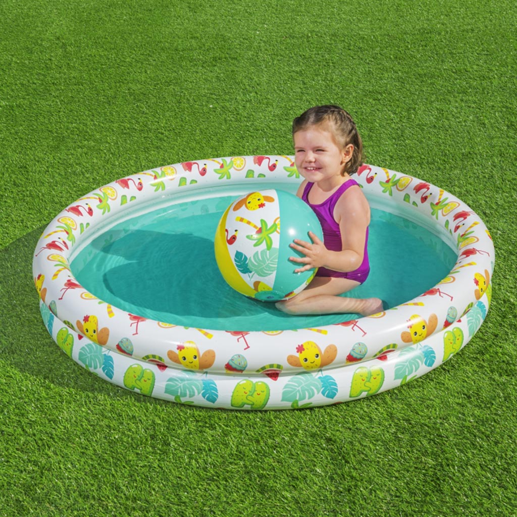imagen de Bestway: Beachtastic piscina inflable de chapoteo 3 en 1 set Ø 122 x 20 cm 2