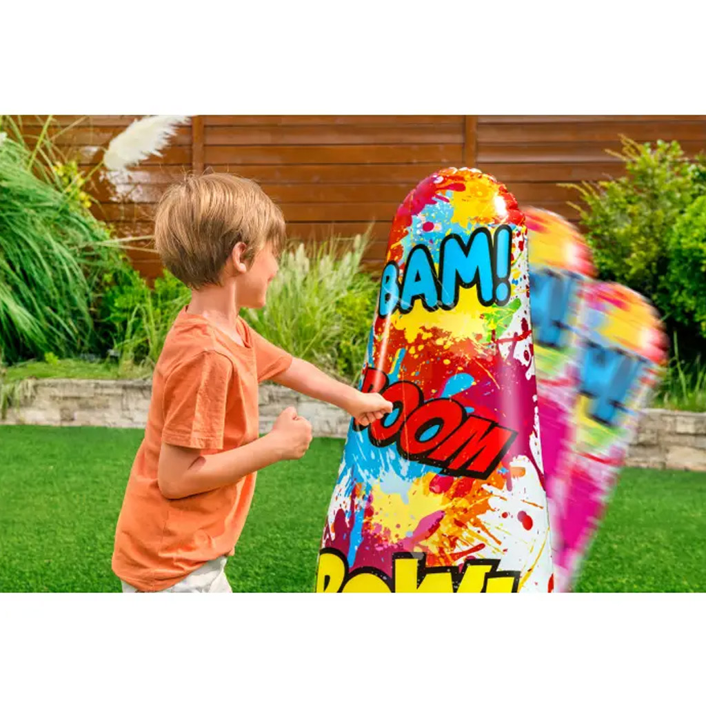 imagen de Bestway: Bob Bag™ Comic Blast saco de boxeo inflable 119cm 3