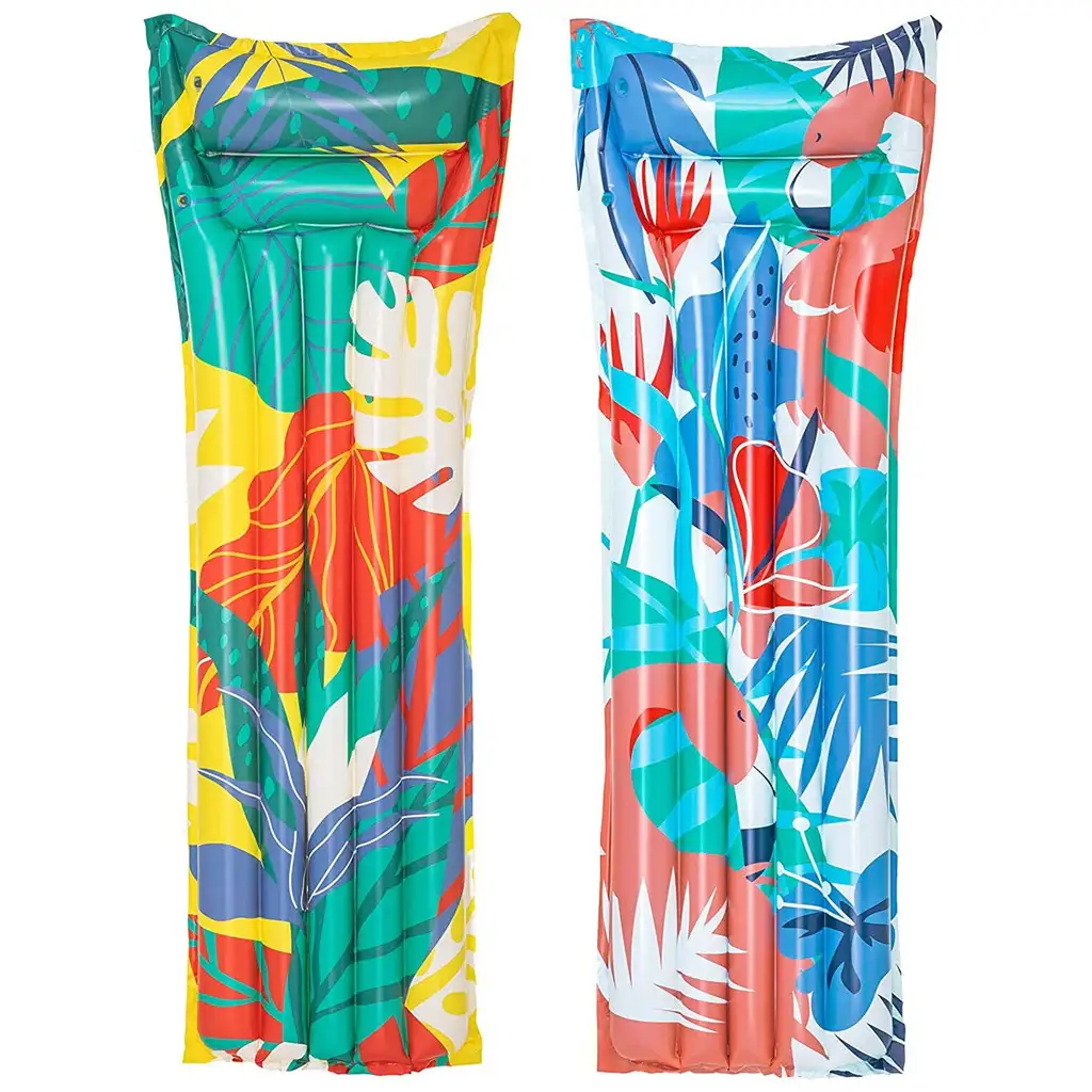 imagen de Bestway: Colchón inflable con diseño tropical en dos versiones 183x69cm 1ud 1