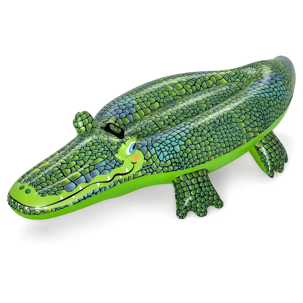 imagen de Bestway: Colchón inflable de cocodrilo de 152 cm 1