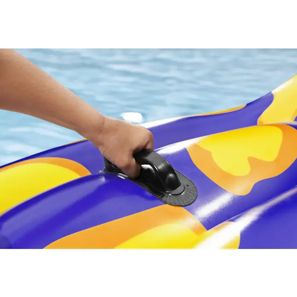 imagen de Bestway: Colchón inflable de dos personas en forma de salamandra con asas 191 x 119 cm 2