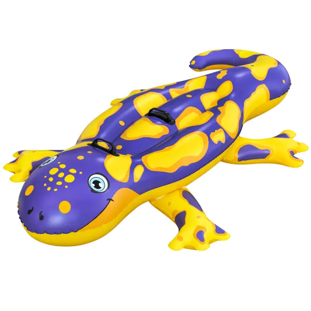 imagen de Bestway: Colchón inflable de dos personas en forma de salamandra con asas 191 x 119 cm 1