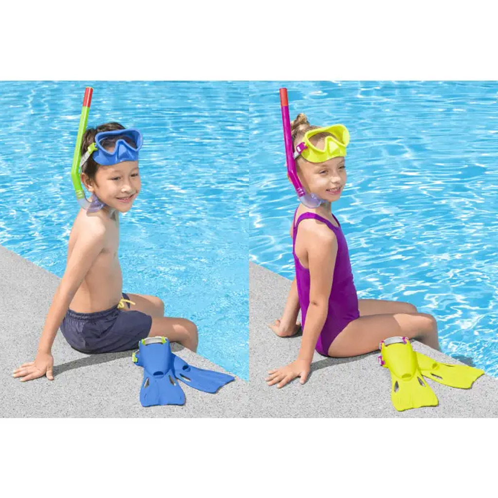 imagen de Bestway: Crusader Essential™ equipo de snorkel en dos versiones 1ud 2