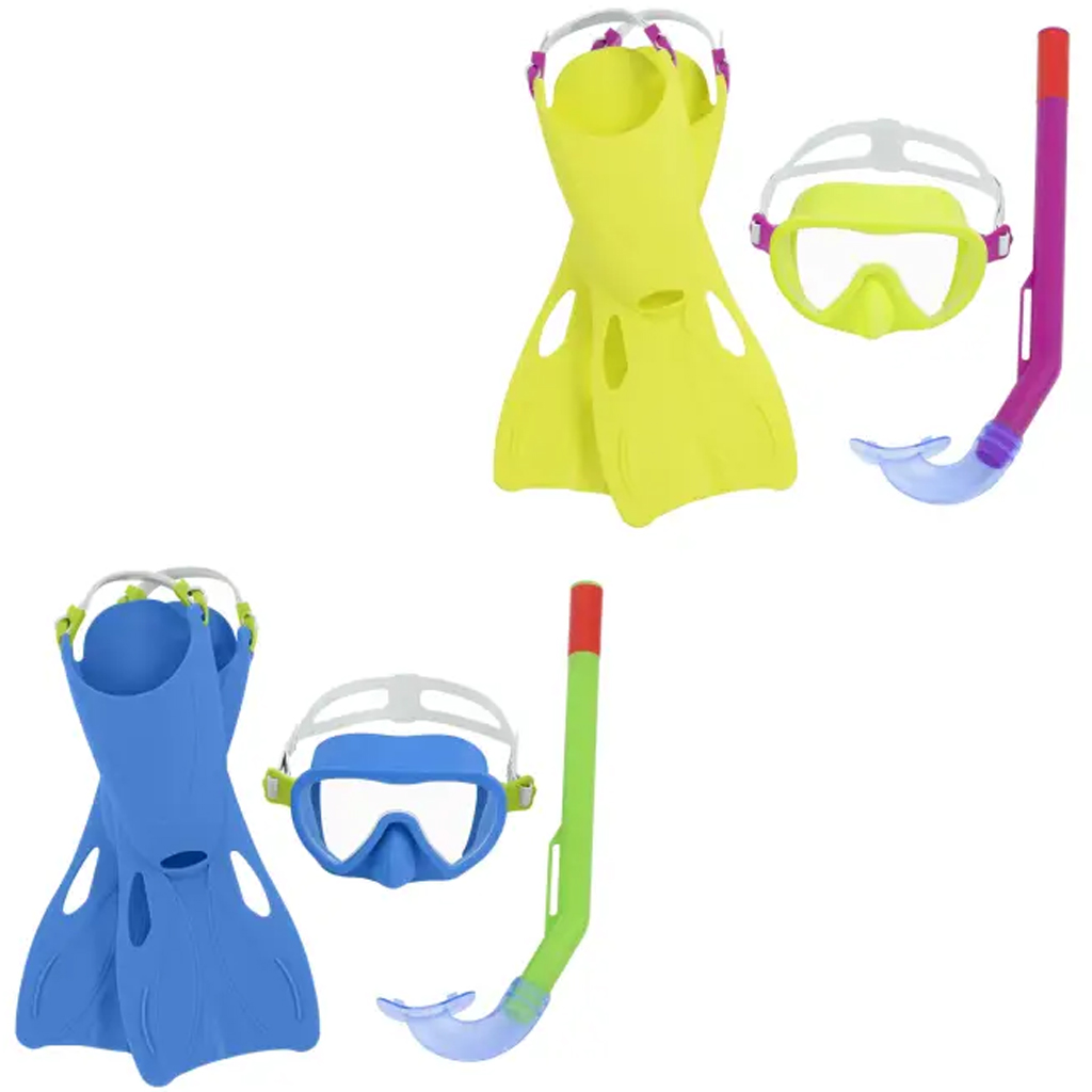 imagen de Bestway: Crusader Essential™ equipo de snorkel en dos versiones 1ud 1