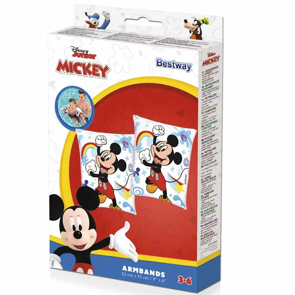 imagen de Bestway: Disney Junior® Mickey Mouse manguitos para niños de 3 a 6 años 3