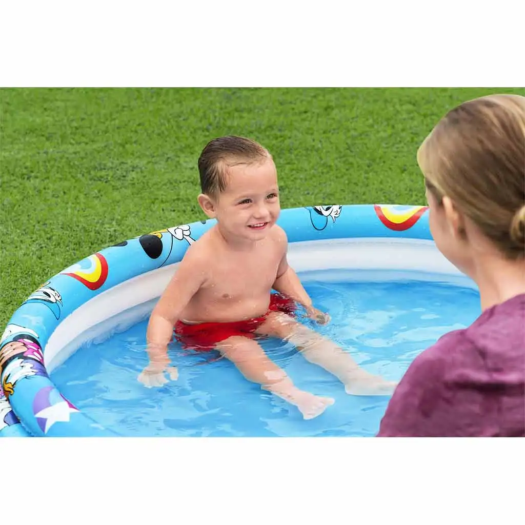 imagen de Bestway: Disney Junior® Mickey Mouse piscina inflable Ø 122 x 25 cm 4