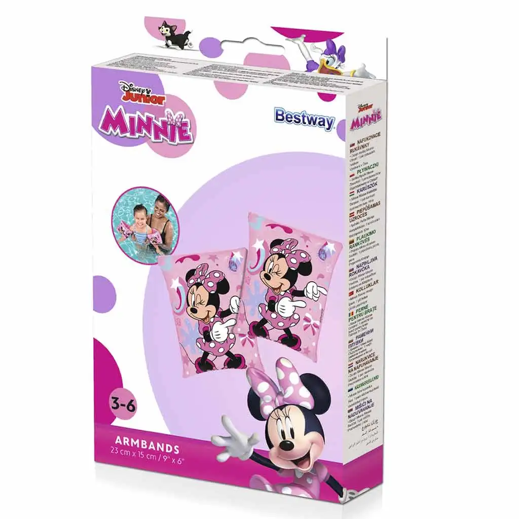 imagen de Bestway: Disney Junior® Minnie Mouse flotador para brazos de 3 a 6 años 3