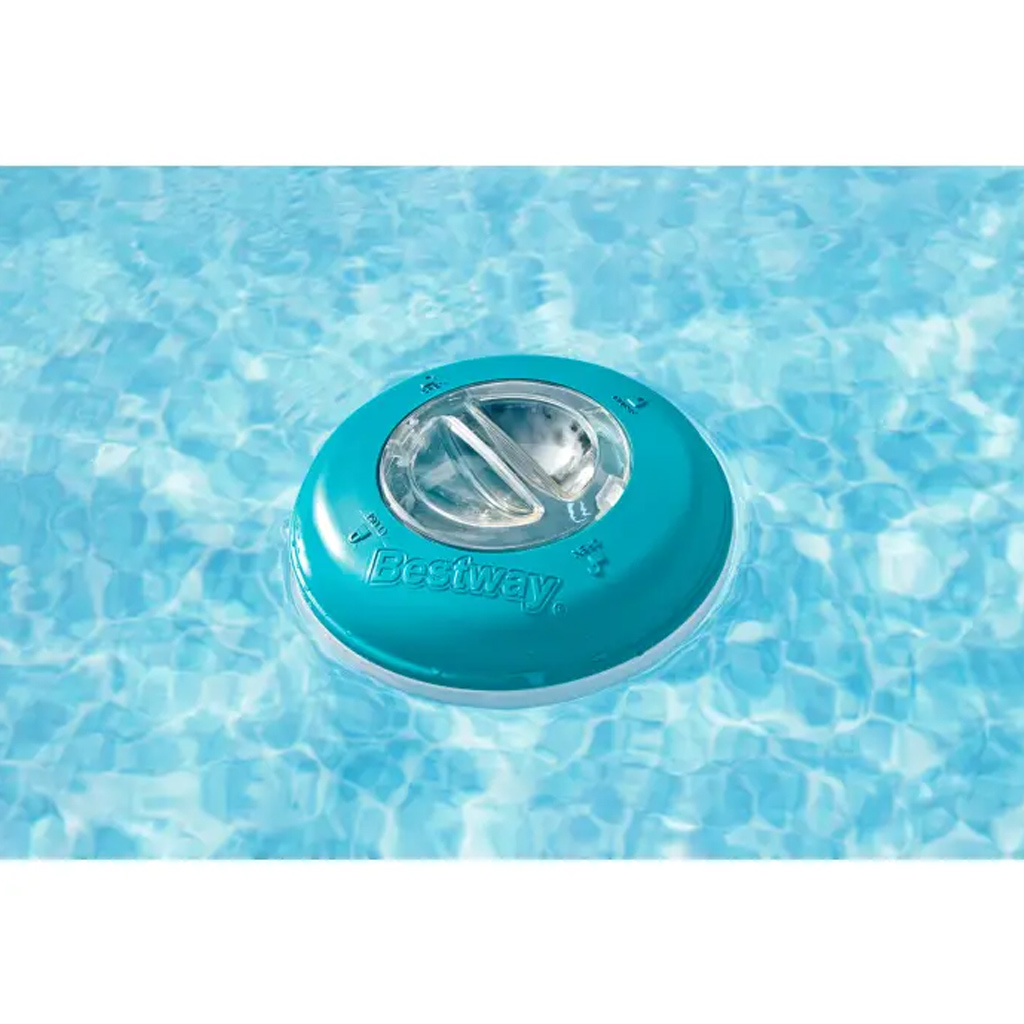 imagen de Bestway: Dispensador de productos químicos flotante Ø 16 x 10,3 cm 2