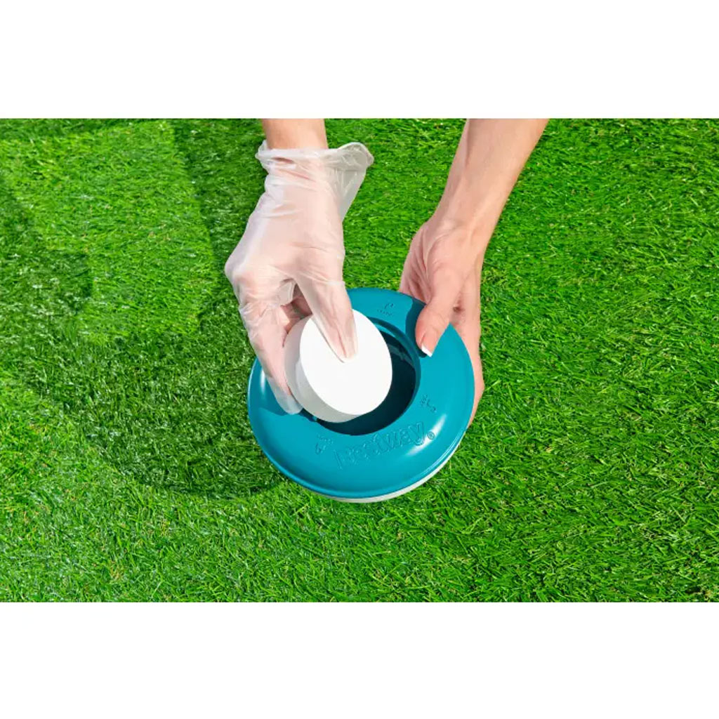 imagen de Bestway: Dispensador de productos químicos flotante Ø 16 x 10,3 cm 4