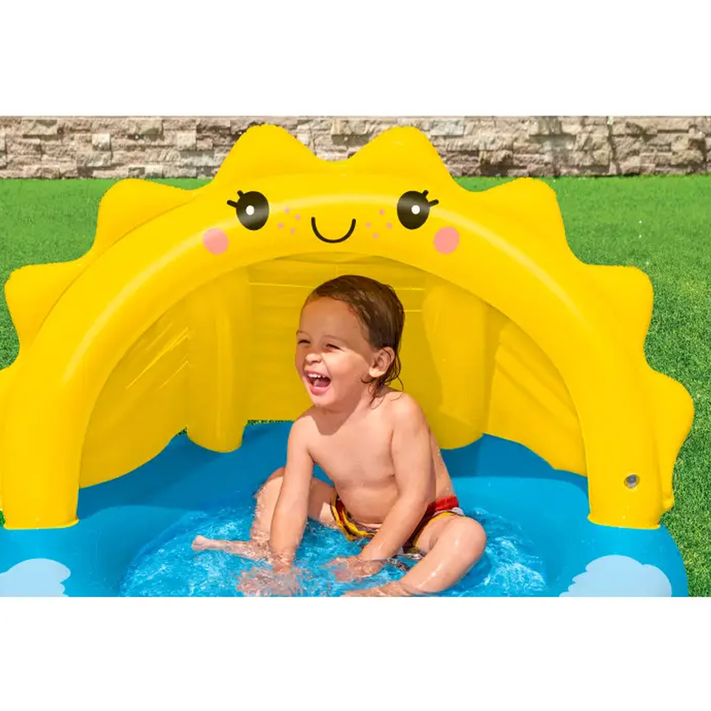 imagen de Bestway: Divertida piscina inflable con sol 101 x 97 x 71 cm 4