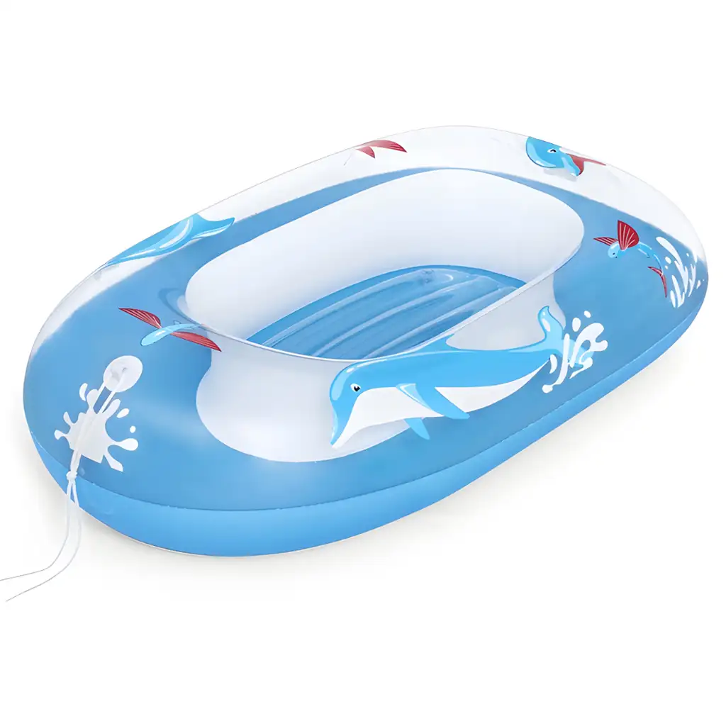 imagen de Bestway: Divertido bote de delfín para bebés 102x69cm 1