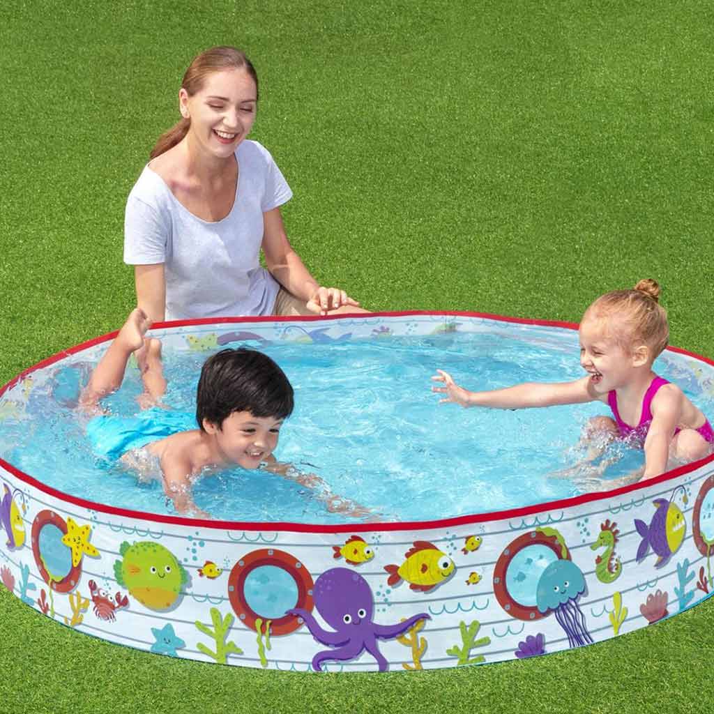 imagen de Bestway: Fill 'N Fun mundo submarino piscina inflable de pared rígida Ø 152 x 25 cm 3