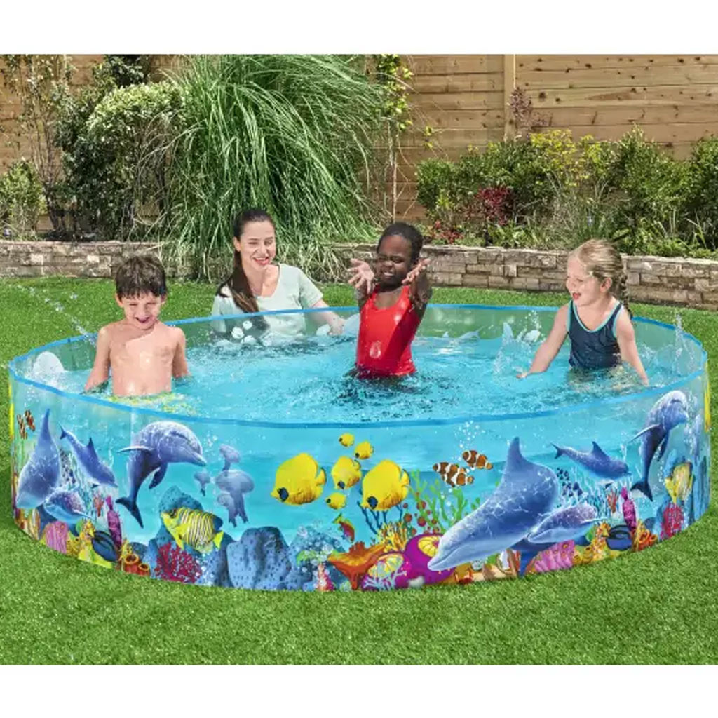 imagen de Bestway: Fill 'N Fun™ Odyssey piscina inflable con diseño de océano Ø 244 x 46 cm 2