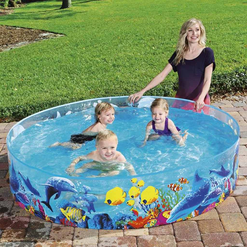 imagen de Bestway: Fill 'N Fun Odyssey piscina inflable de pared rígida, Ø 183 x 38 cm 2