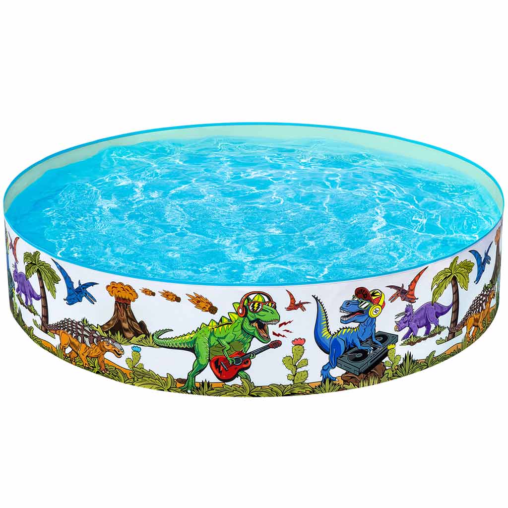 imagen de Bestway: Fill 'n Fun™ piscina inflable rígida de dinosaurios Ø 183 x 38 cm 1