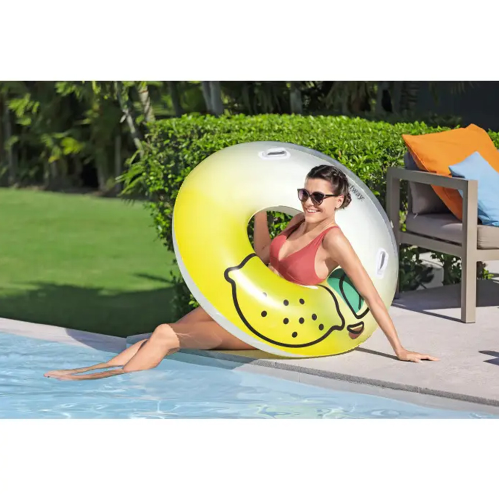 imagen de Bestway: Flotador con diseño de limón de 114 cm 4