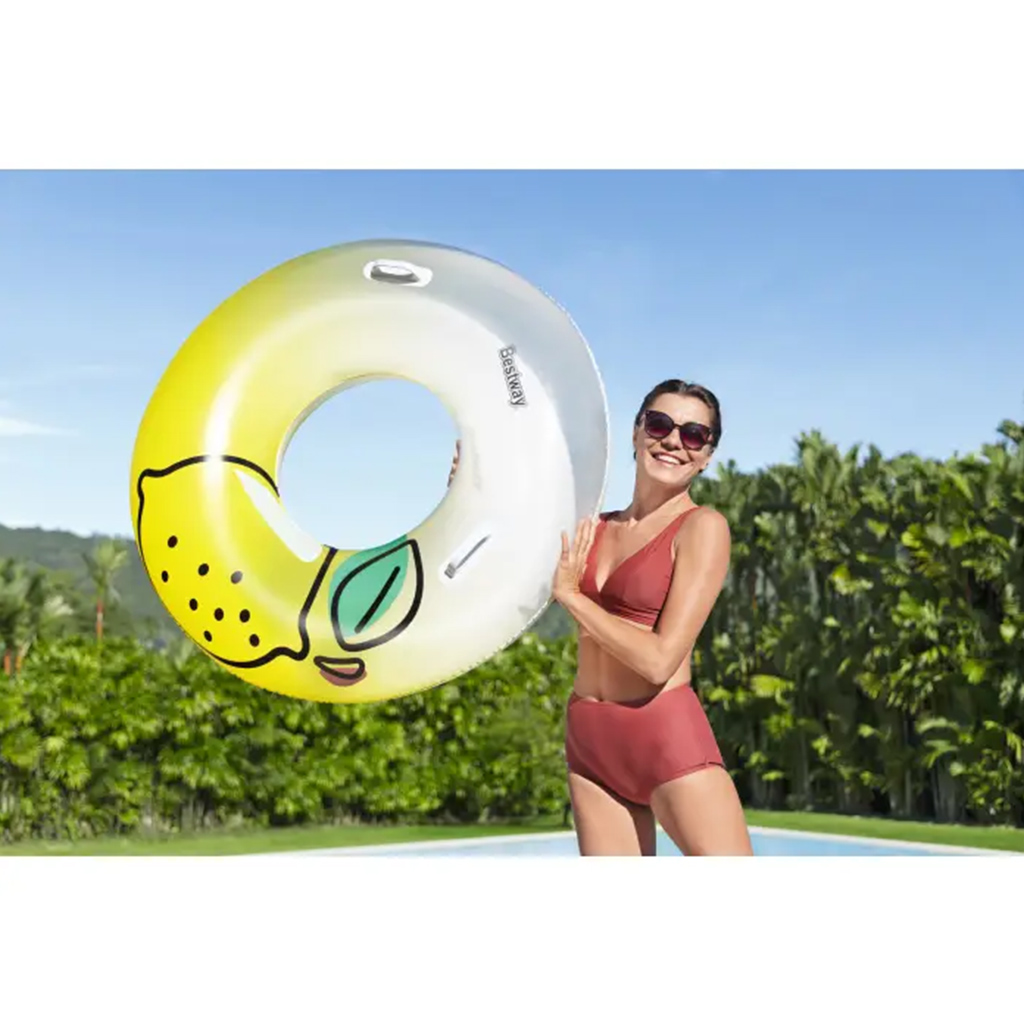 imagen de Bestway: Flotador con diseño de limón de 114 cm 5