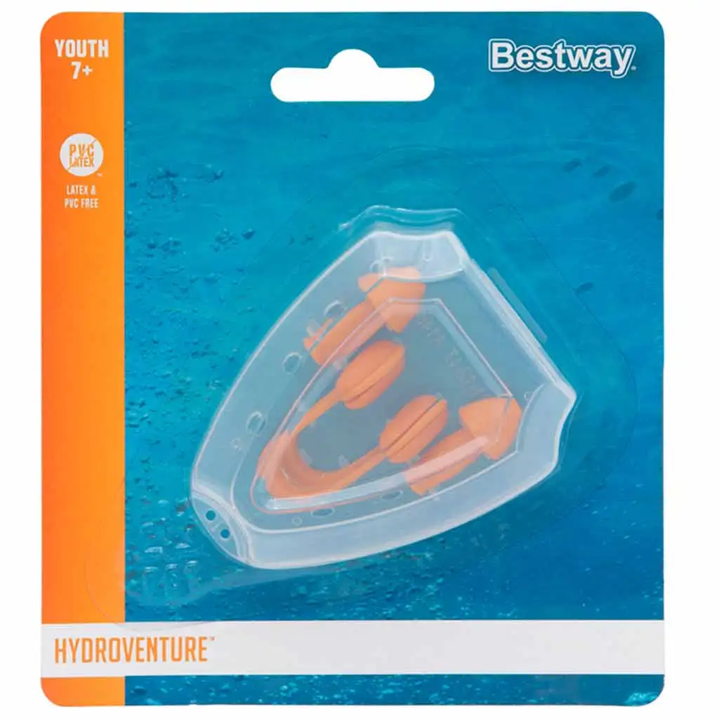 imagen de Bestway: Hydroventure™ juego de pinzas nasales y tapones para los oídos a partir de 7 años 1