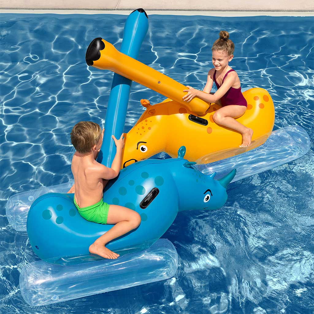 imagen de Bestway: Juego de piscina para niños Rinoceronte 2 unidades 148x89x61cm 2