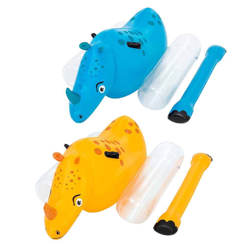 imagen de Bestway: Juego de piscina para niños Rinoceronte 2 unidades 148x89x61cm 1