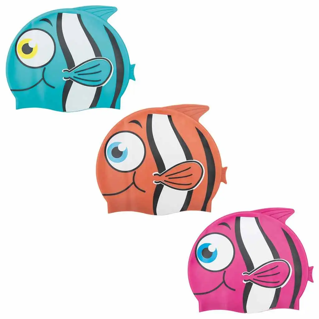 imagen de Bestway: Lil Buddy™ gorro de natación de silicona para niños a partir de 3 años en varias versiones 1ud 1