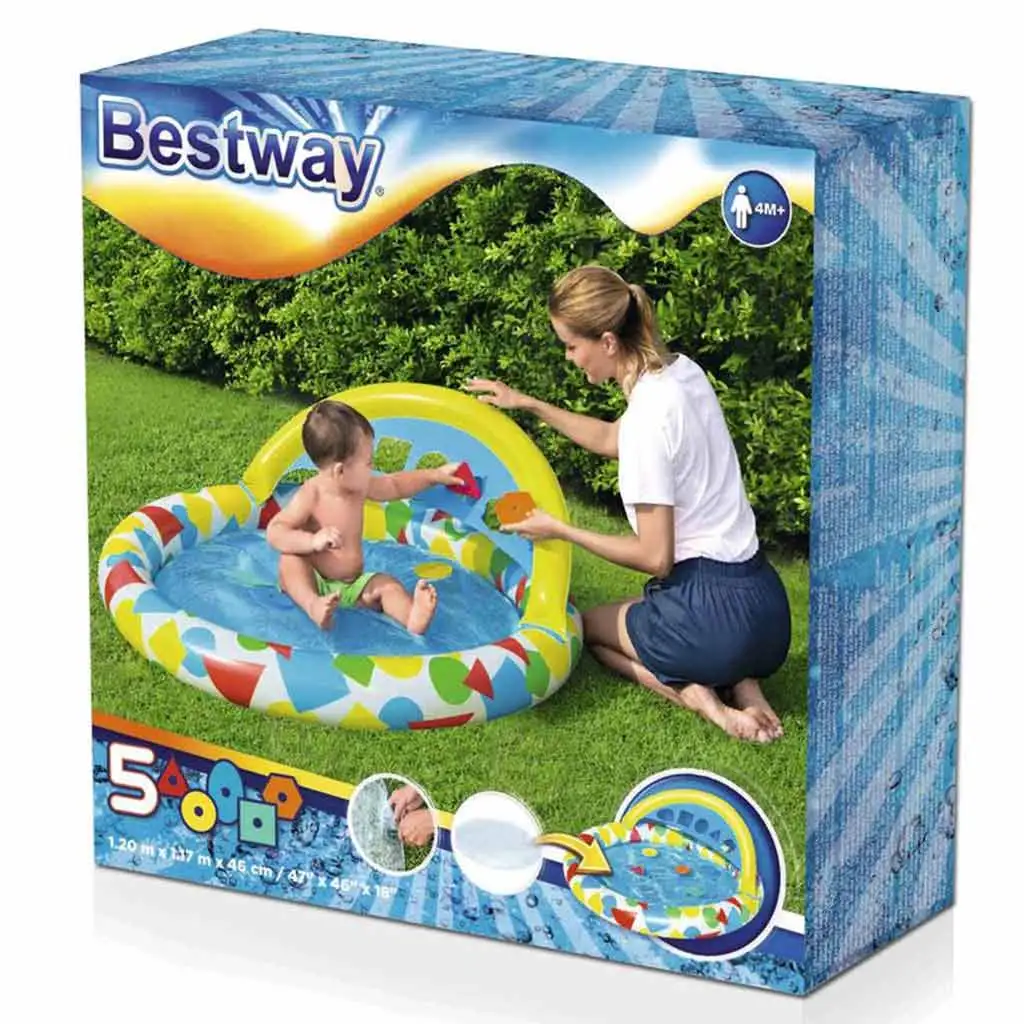 imagen de Bestway: Lil' Splash & Learn™ piscina inflable 120 x 117 x 46 cm 3