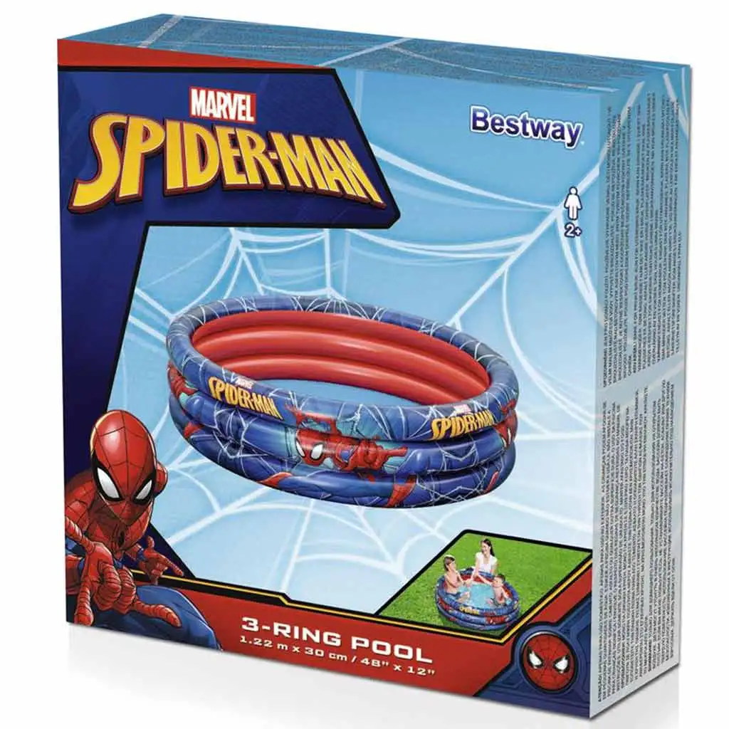 imagen de Bestway: Marvel Spider-Man piscina inflable Ø 122 x 25 cm 3