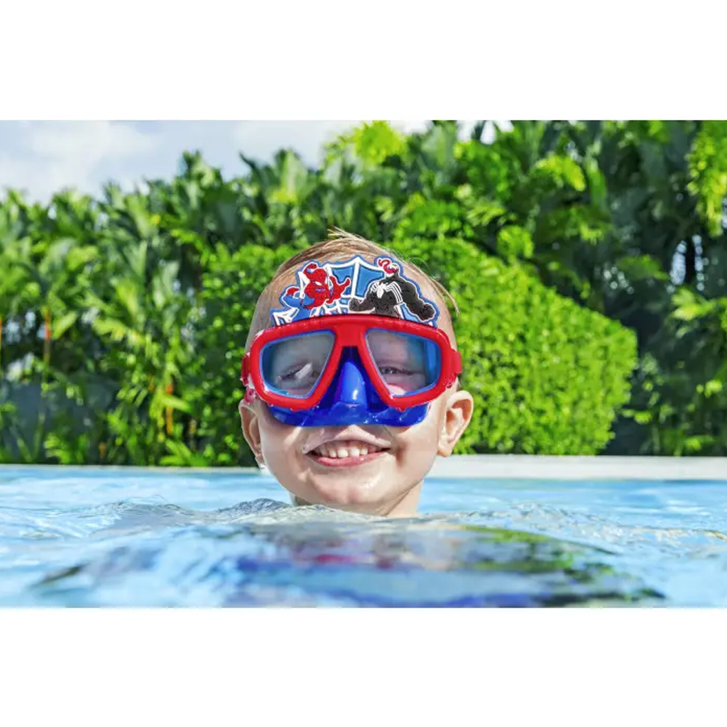 imagen de Bestway: Máscara de buceo deluxe con diseño de Spider-Man 4