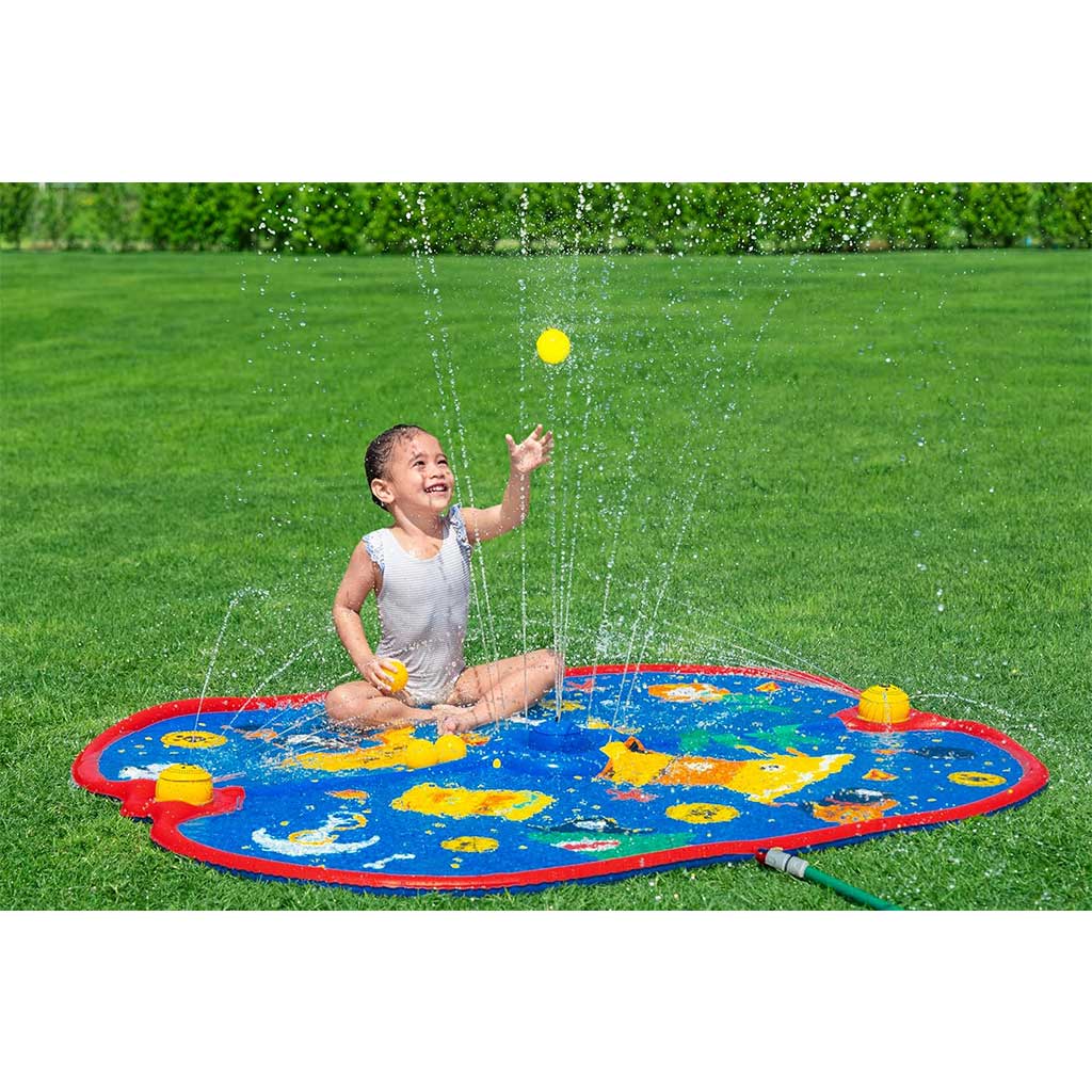 imagen de Bestway: Piscina de chapoteo con pulverizador de agua de piratas 170x140cm 4