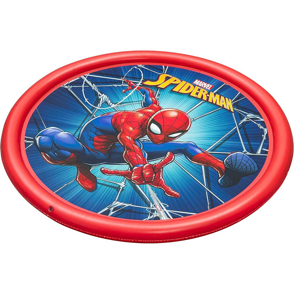 imagen de Bestway: Piscina de chapoteo con pulverizador de agua de Spider-Man™ 165cm 1