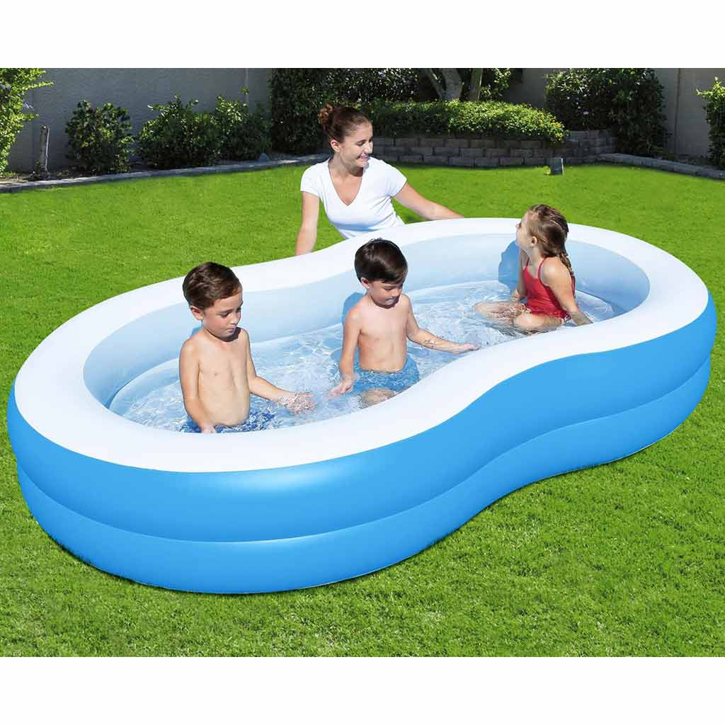 imagen de Bestway: Piscina Familiar Lagoon piscina ovalada de dos anillos 262 x 157 x 46 cm 2