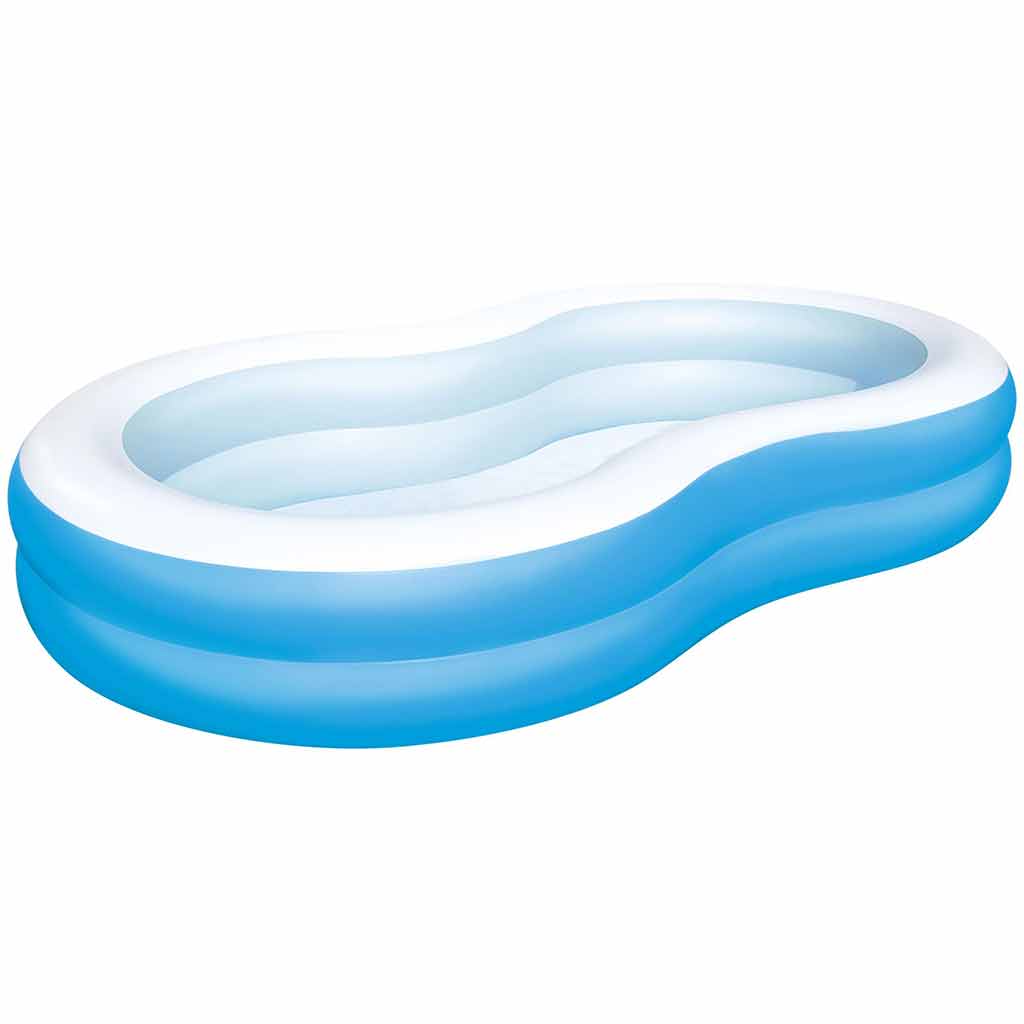 imagen de Bestway: Piscina Familiar Lagoon piscina ovalada de dos anillos 262 x 157 x 46 cm 1