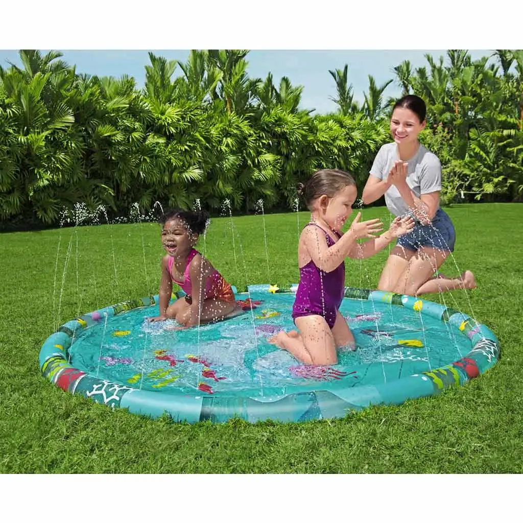 imagen de Bestway: Piscina inflable con anillo y fuente Ø 165cm 2