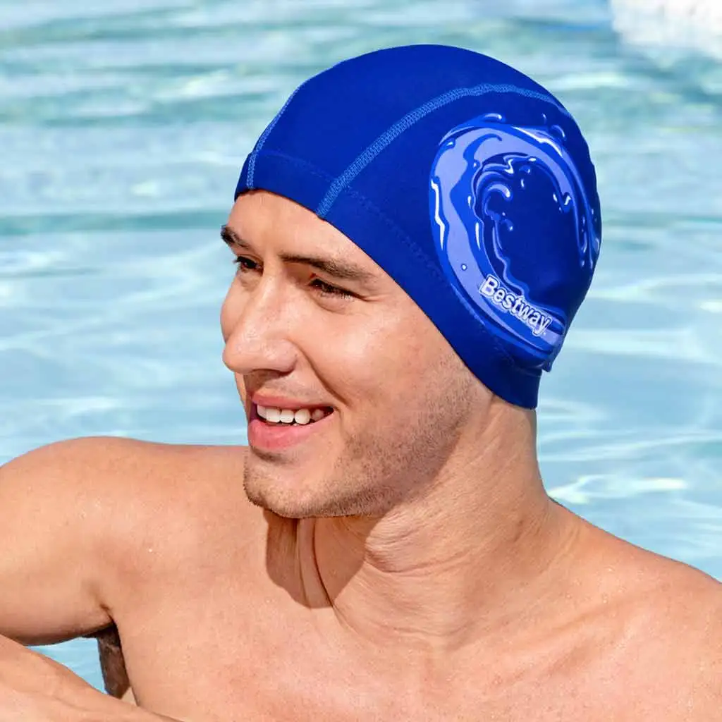 imagen de Bestway: Sleek 'N Stretch Premium™ Gorro de natación textil a partir de 14 años 2