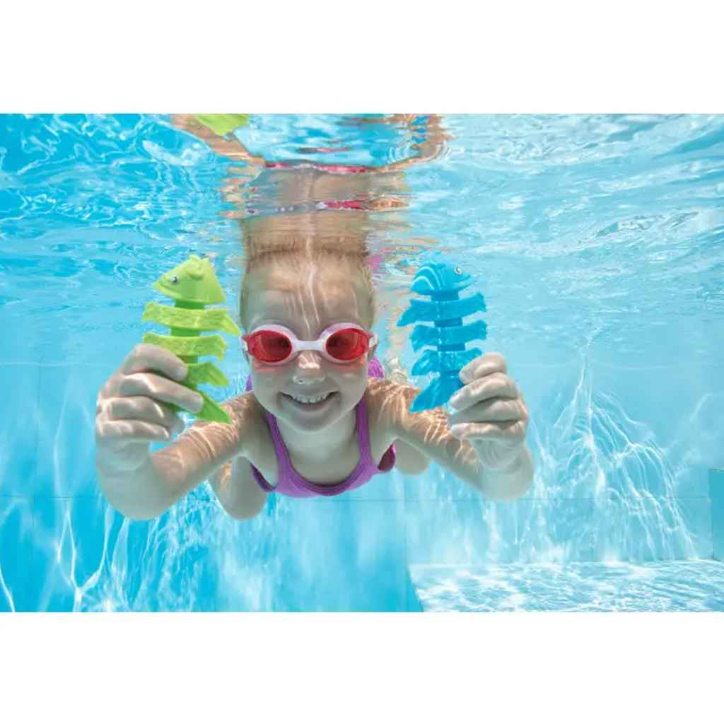 imagen de Bestway: Squiggle Wiggle™ juego de agua en forma de pez set de 3 piezas 2