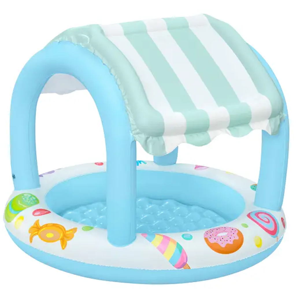 imagen de Bestway: Sweet Shoppe™ piscina inflable con toldo protector Ø 104 x 84 cm 1